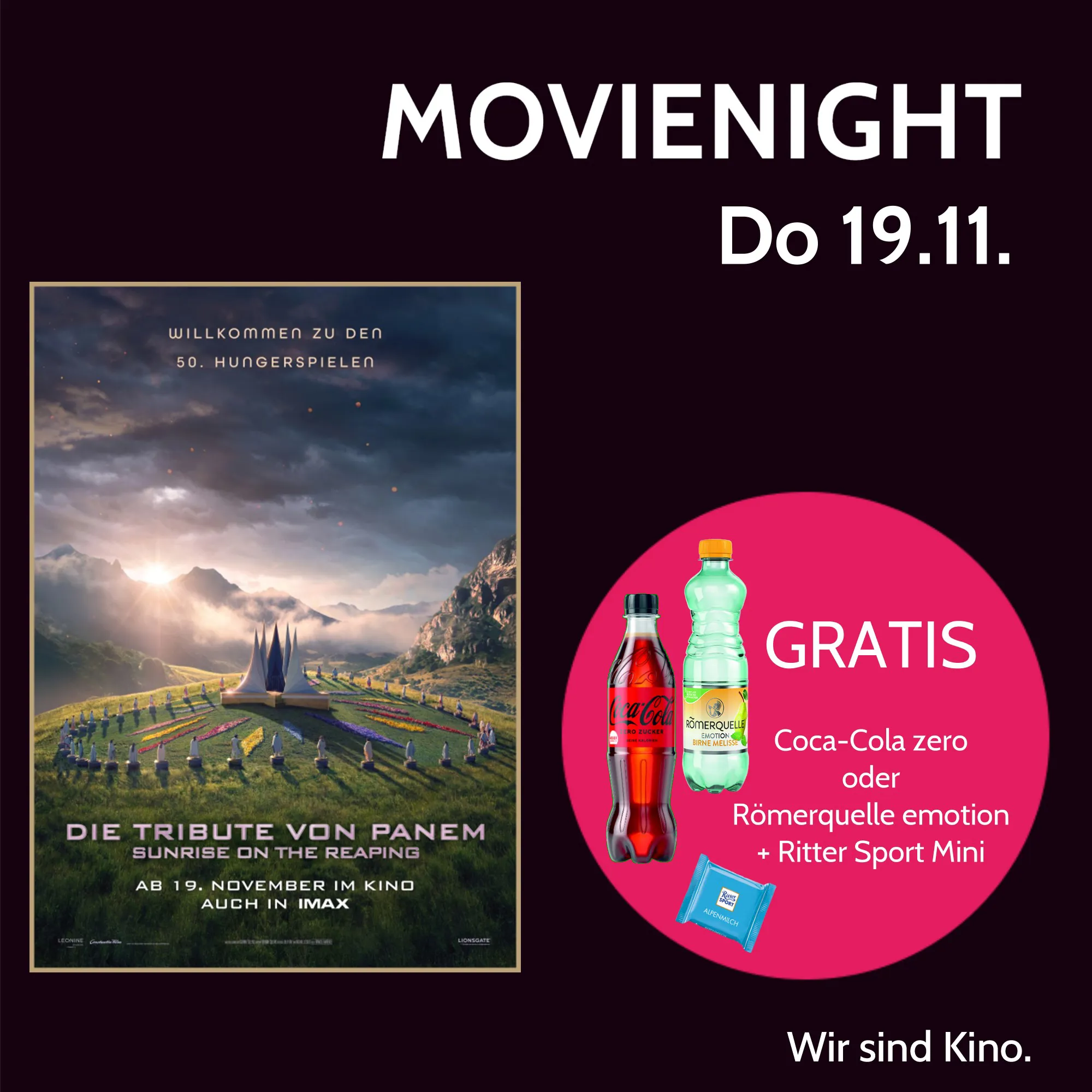 MovieNight: Die Tribute von Panem – Sunrise on the Reaping